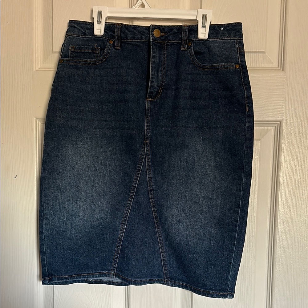 D. Jeans Classic Blue Denim skirt